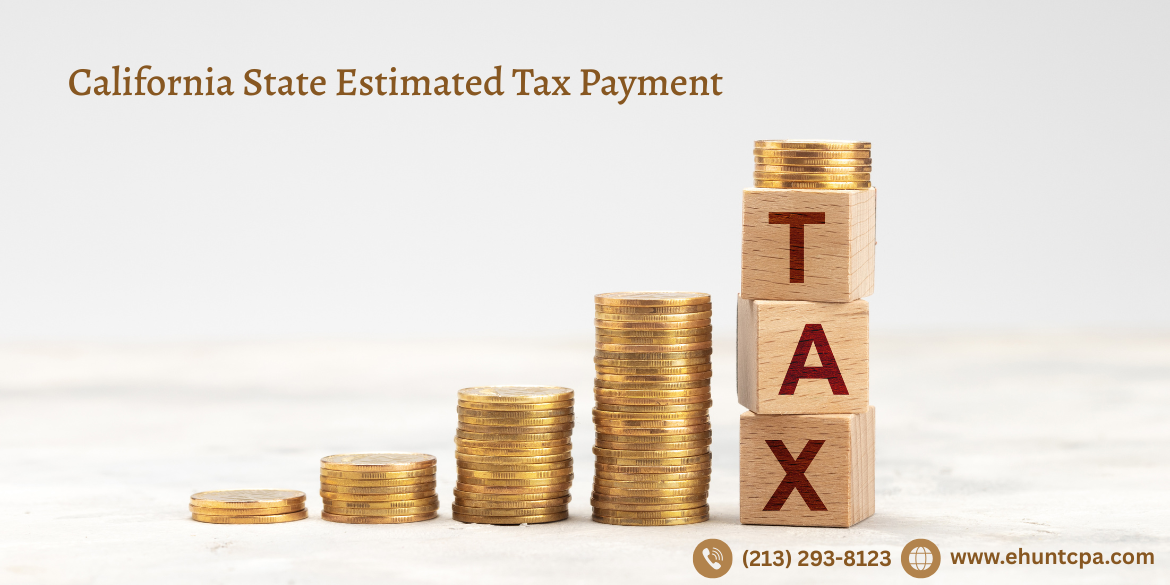 california state estimated tax payment