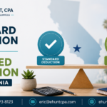 Standard Deduction vs Itemized Deduction in California