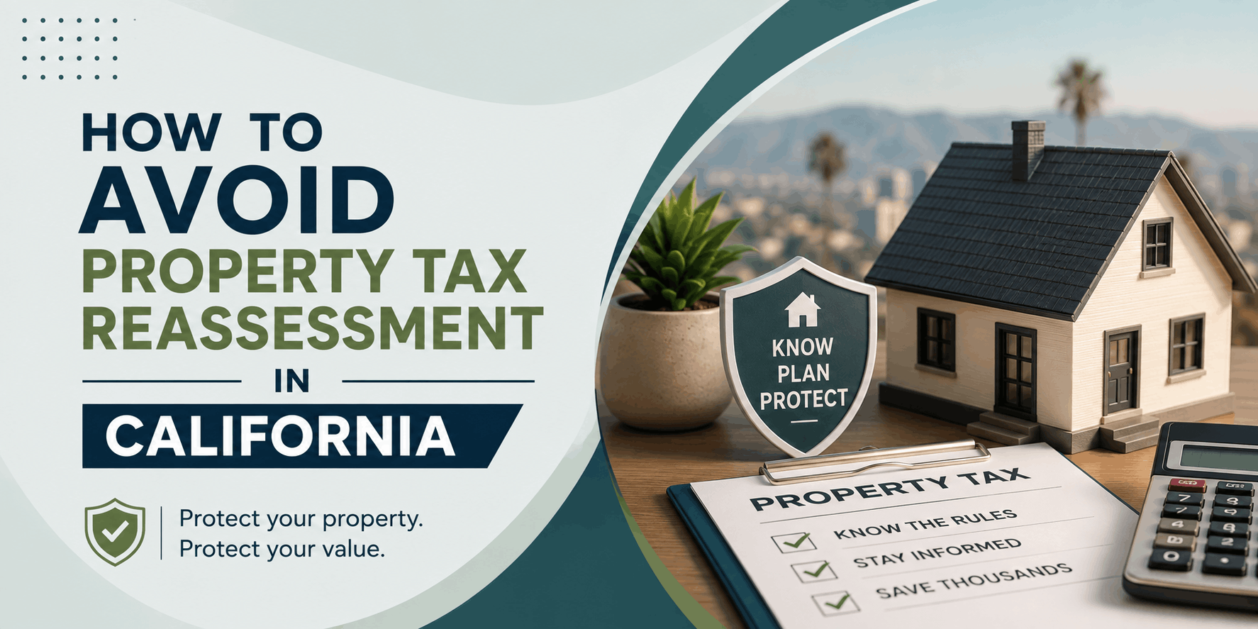 how to avoid property tax reassessment in california